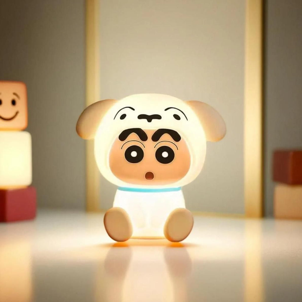 ✨ Crayon Shin-Chan Shiro Night Light ✨